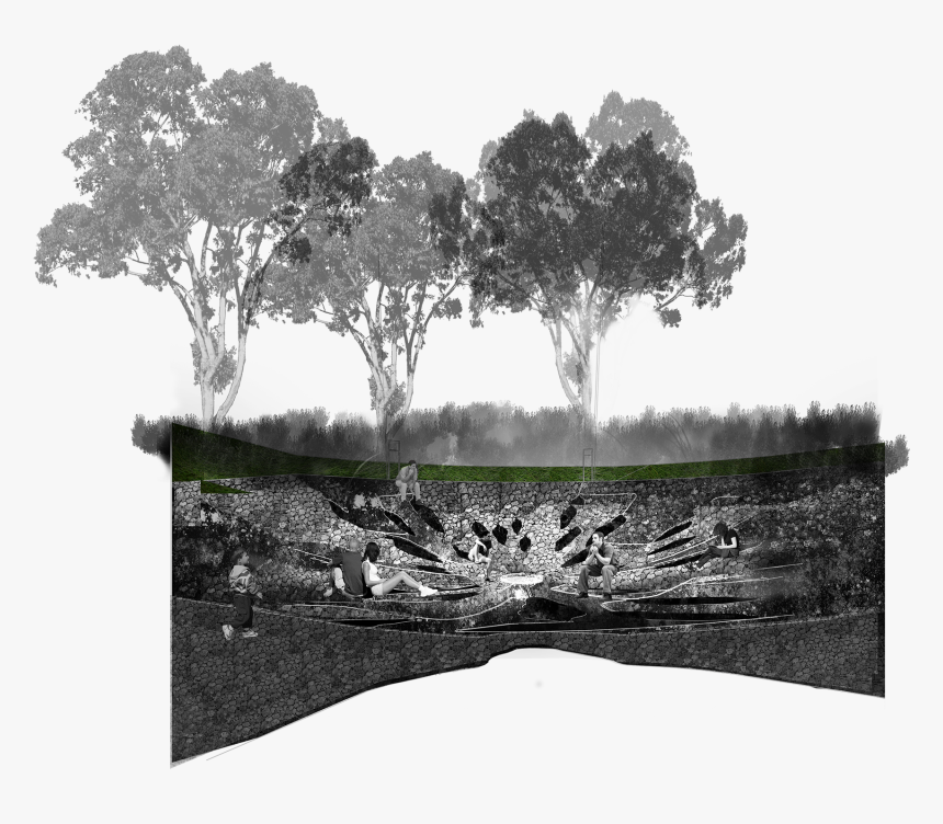 Photomontages And Sketches Of The Memorial - Memorial To Victims Of Violence Diagram, HD Png Download, Free Download