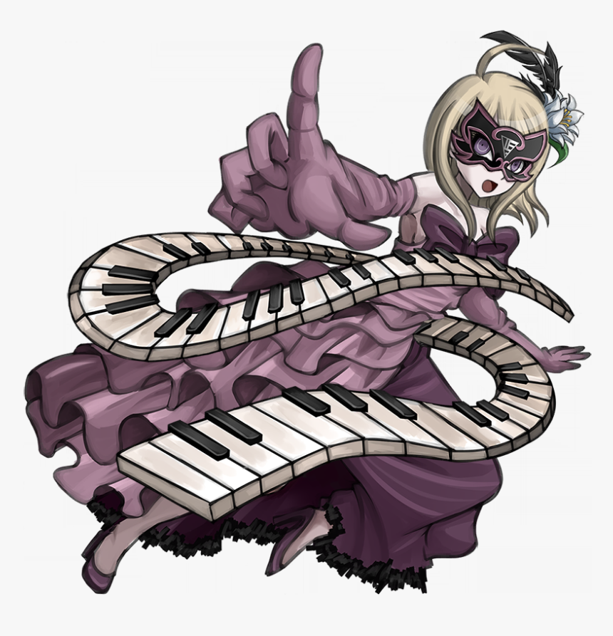 Transparent Play The Piano Clipart - Playing Piano Kaede Akamatsu, HD Png Download, Free Download
