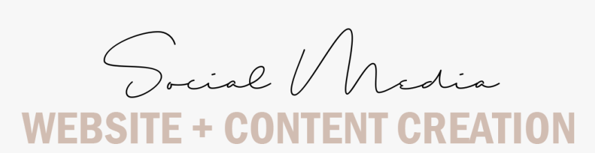 Social Media Website Content Creation - Sign, HD Png Download, Free Download