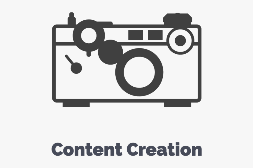 Content Creation - Circle, HD Png Download, Free Download