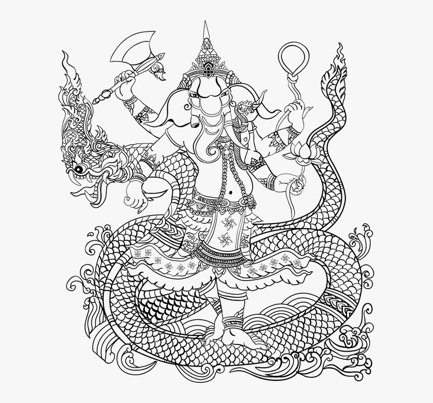 Thai Colouring Book, HD Png Download, Free Download