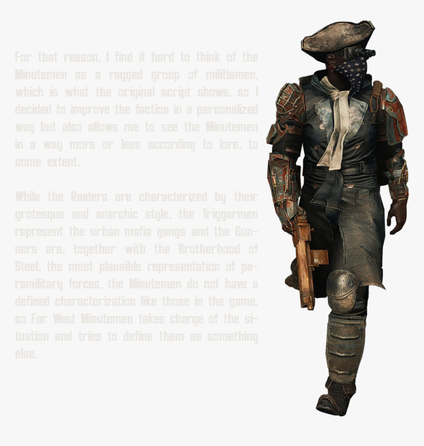 The Vertibird Minutemen Pilots Clipart , Png Download - Fallout 4 Far West Minutemen, Transparent Png, Free Download