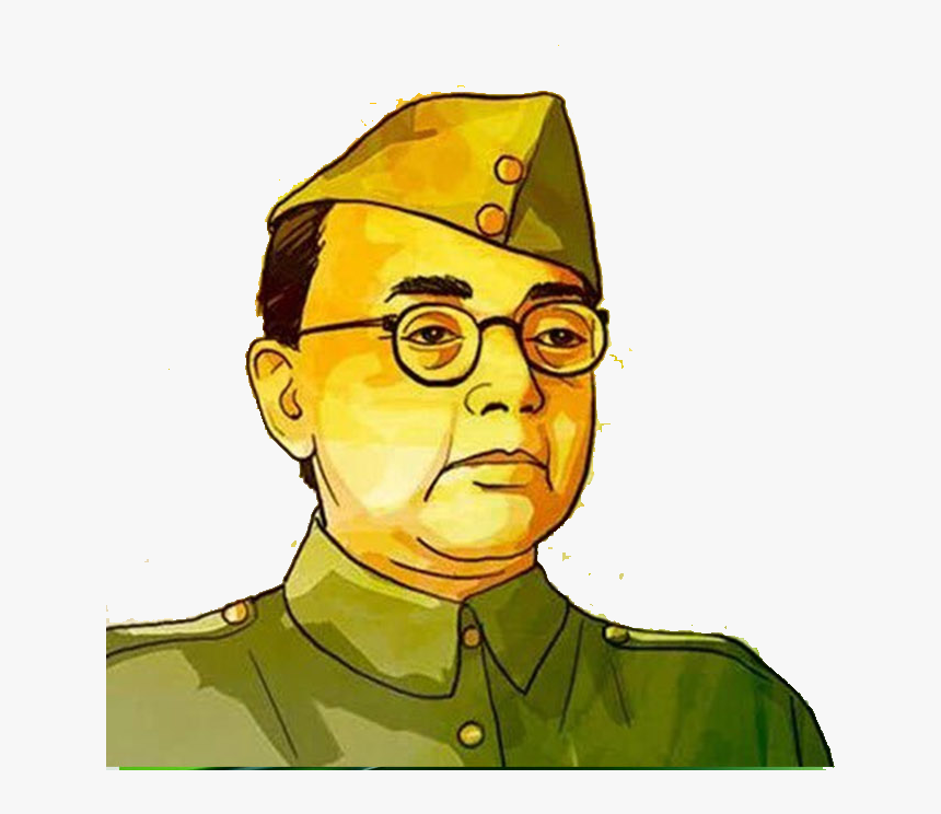 Subhas Chandra Bose Png - Netaji Subhas Chandra Bose Jayanti, Transparent Png, Free Download