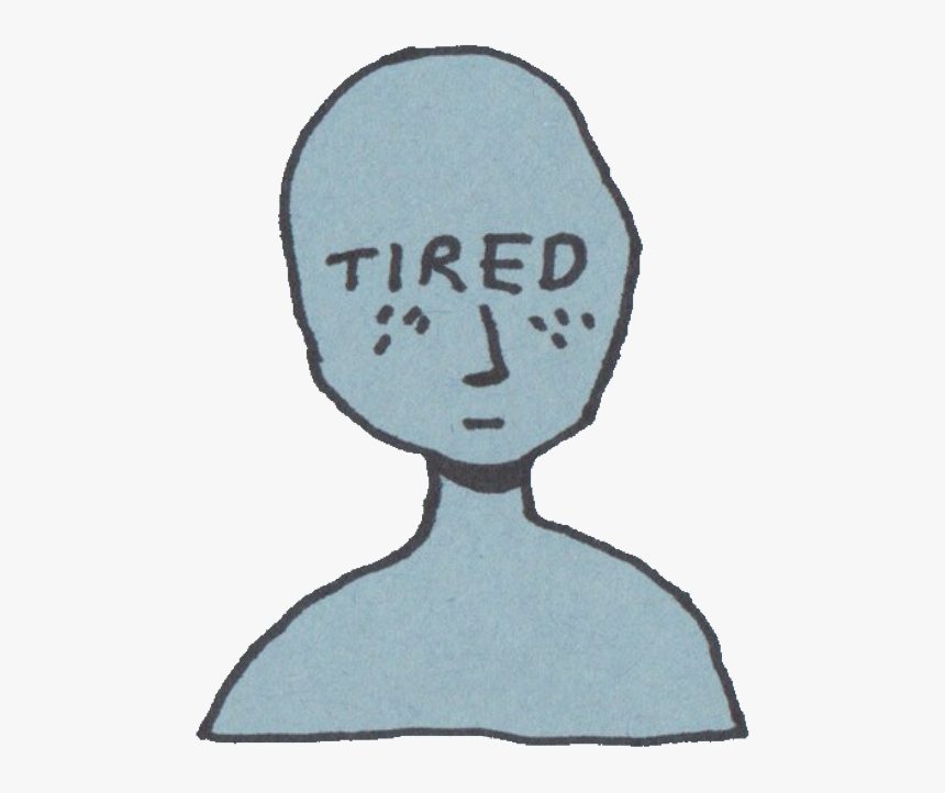 Don"t Know Why I"m Still Up - Tired Aesthetic Drawing, HD Png Download, Free Download