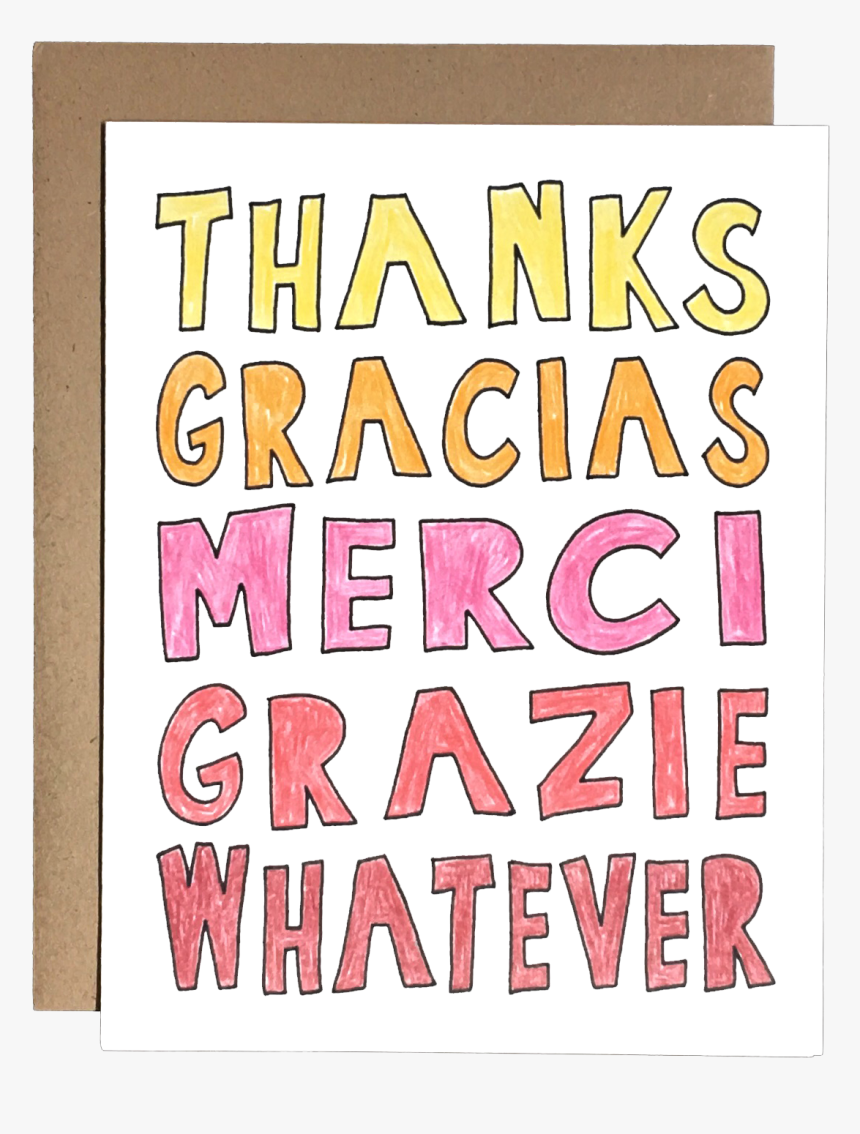 Thanks Whatever - Poster, HD Png Download, Free Download