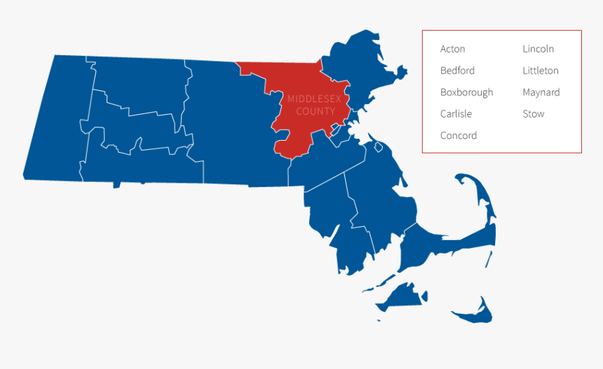 Mma Service Map - Massachusetts Vector, HD Png Download, Free Download