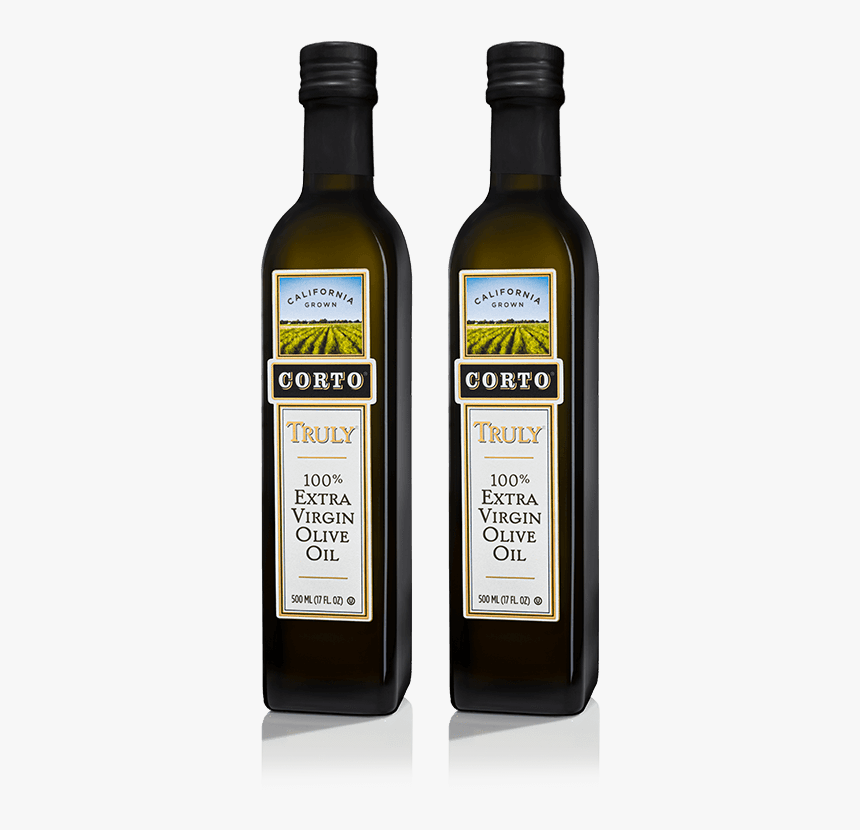 Truly® Extra Virgin Olive Oil 2 500ml Bottles - Bottle, HD Png Download, Free Download