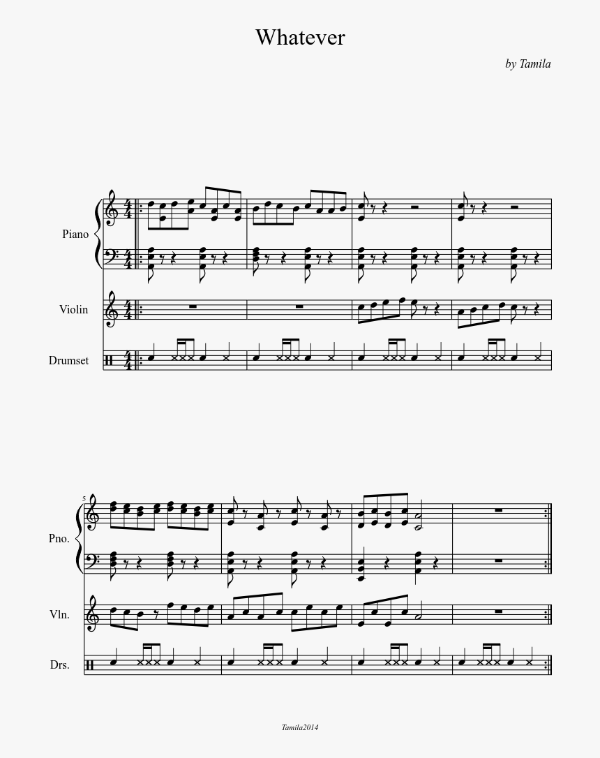 Tetris Type A Bassoon Sheet Music, HD Png Download, Free Download