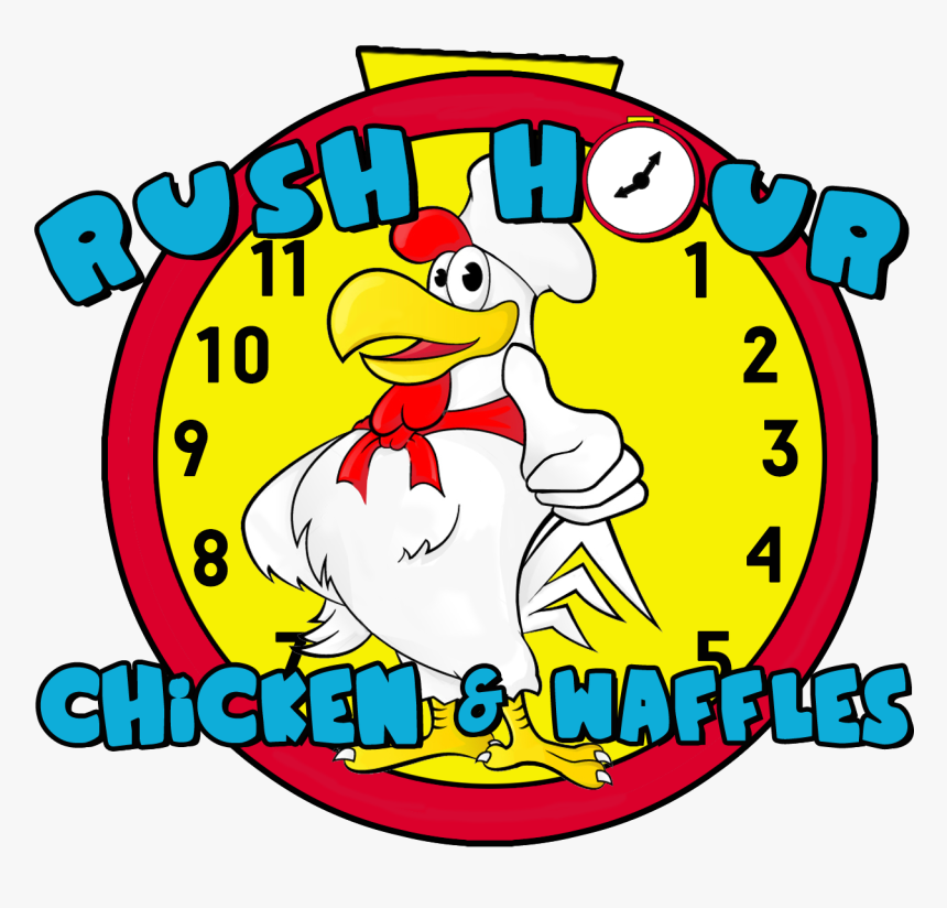 Transparent Chicken And Waffles Clipart - Rush Hour Chicken And Waffles, HD Png Download, Free Download