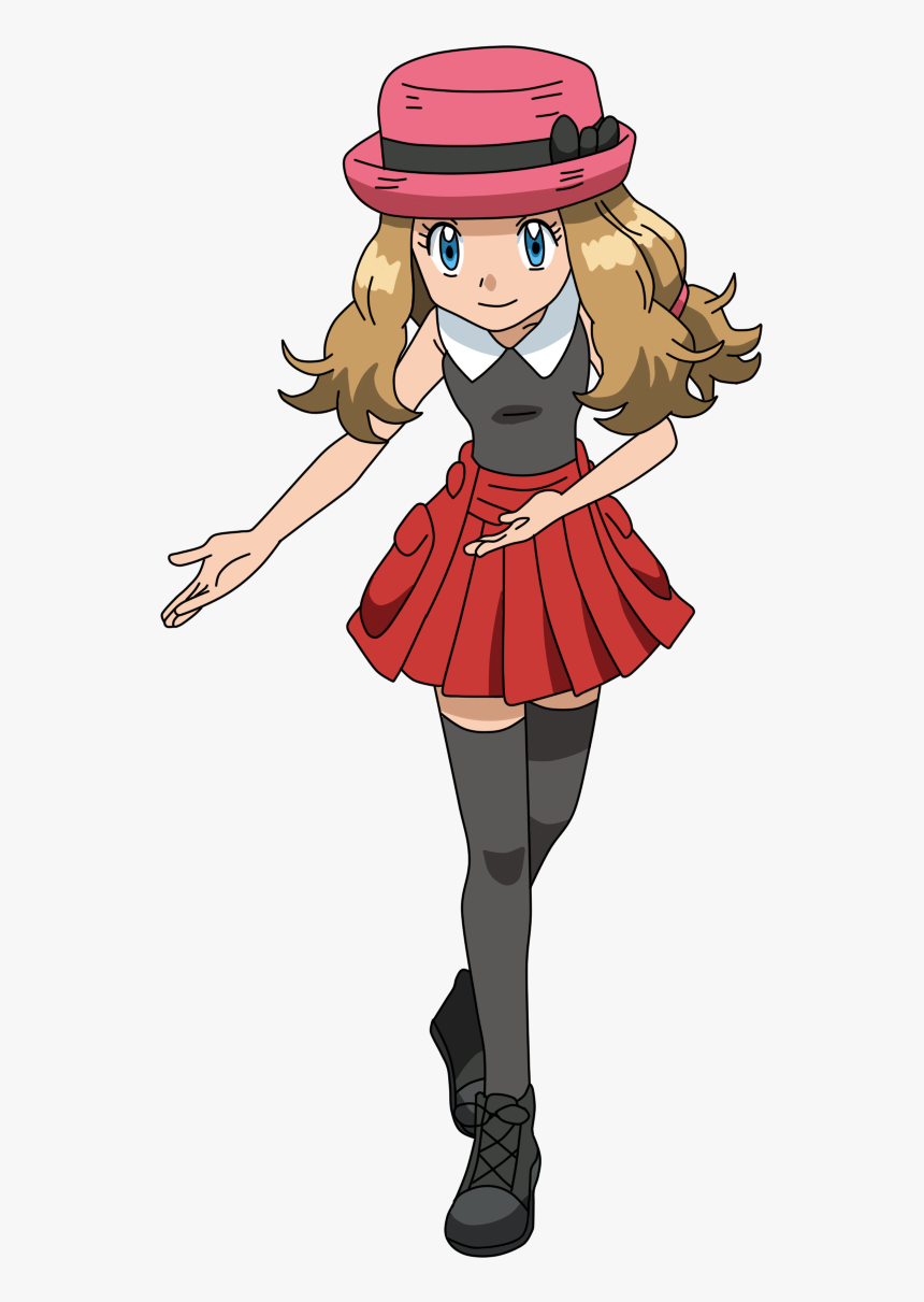 Thumb Image - Pokemon Serena Artwork, HD Png Download, Free Download