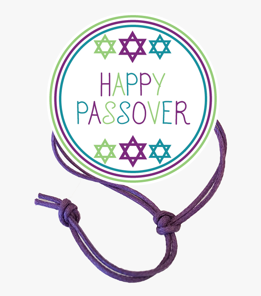 Happy Passover Multi Colored Napkin Knot Product Image - Circle, HD Png Download, Free Download