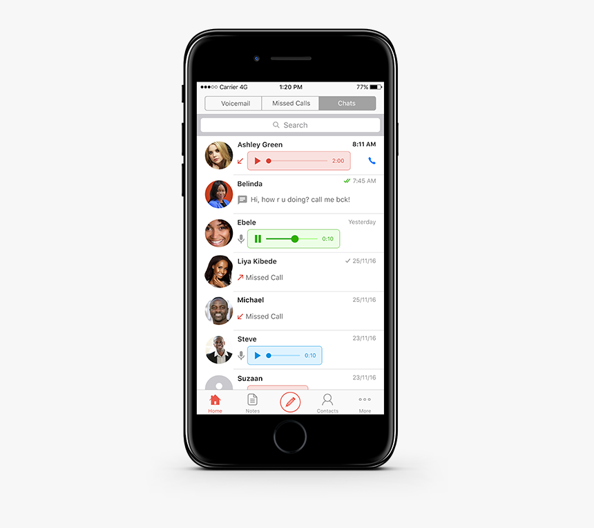 Unlimited Visual Voicemail - Facebook Messenger Ads Gif, HD Png Download, Free Download