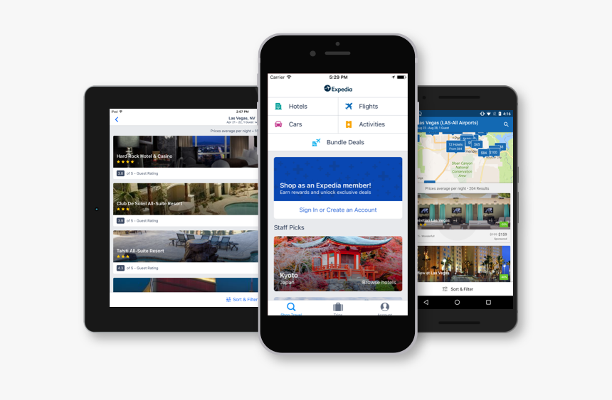 App Every Device - Expedia App My Trips, HD Png Download, Free Download