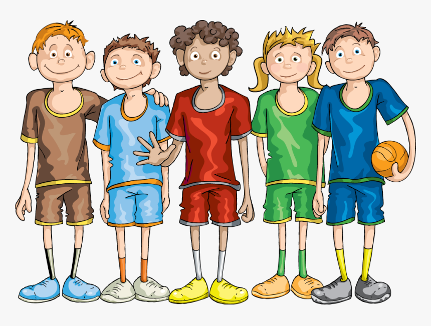 Thumb Image - Basketball Team Cartoon Png, Transparent Png, Free Download