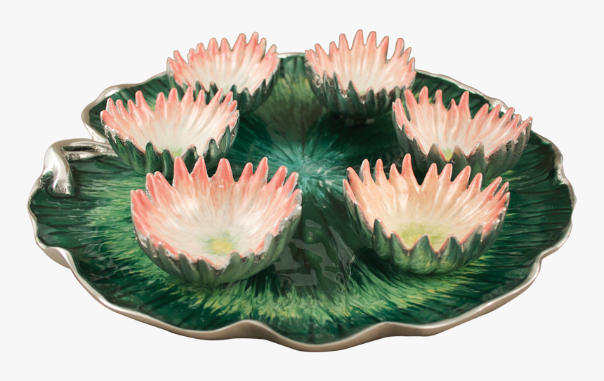 Lily Pad Flowers Passover Seder Plate , Png Download, Transparent Png, Free Download