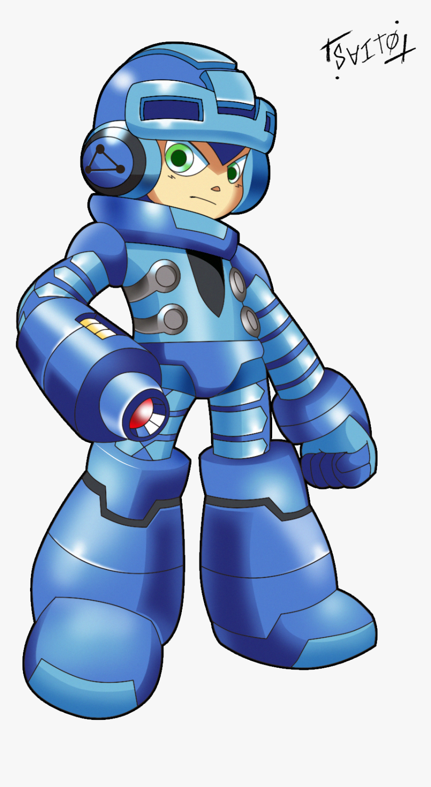 Sytt와 Mighty No - Cartoon, HD Png Download, Free Download