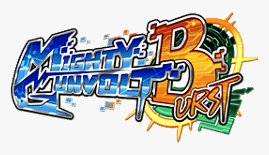 Mighty Gunvolt Burst Logo, HD Png Download, Free Download