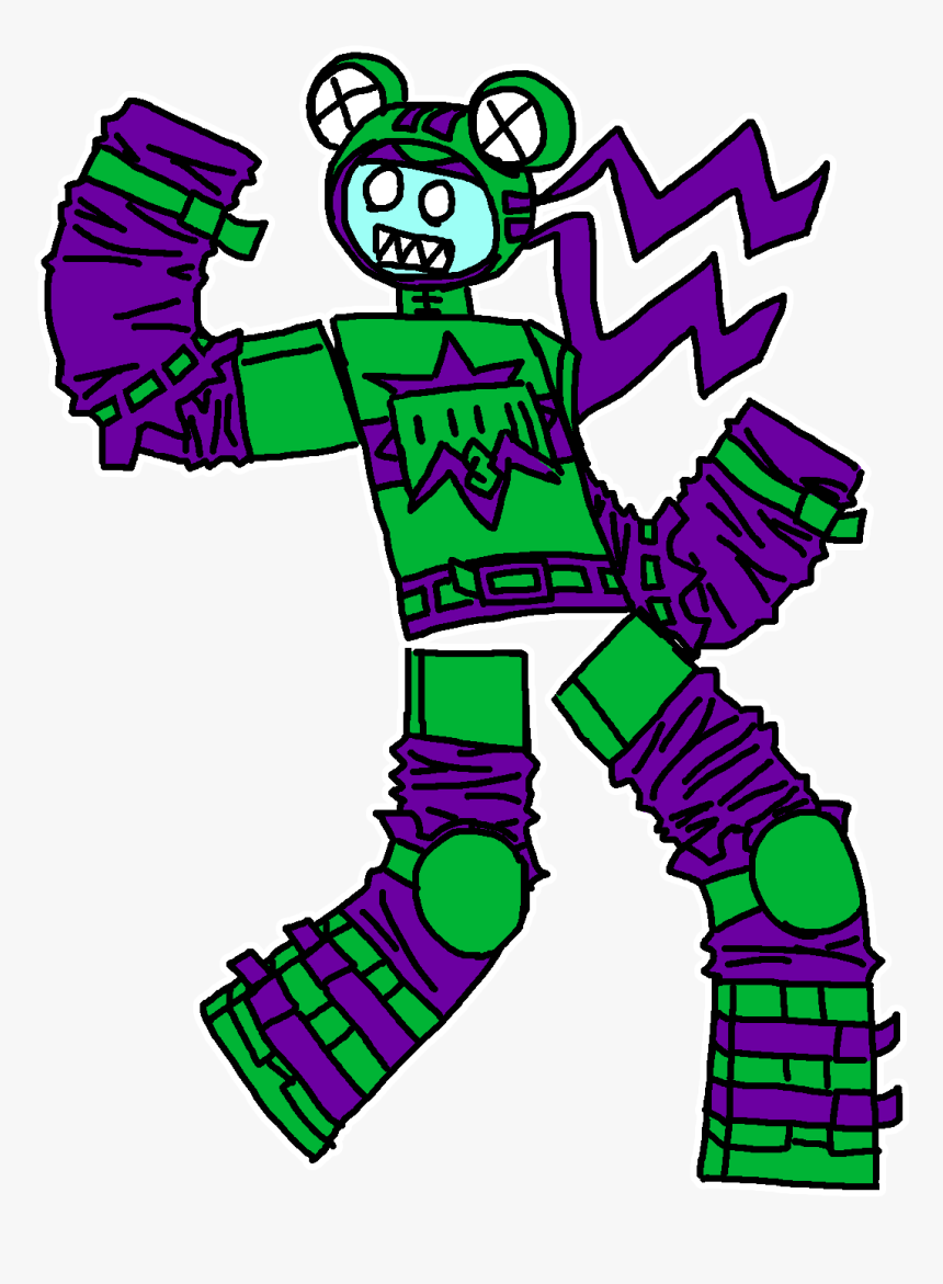 Roblox Nerf Frog Zombie, HD Png Download, Free Download