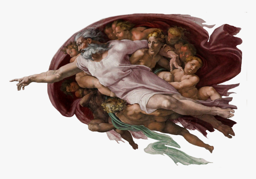 Creation Of Adam God, HD Png Download, Free Download