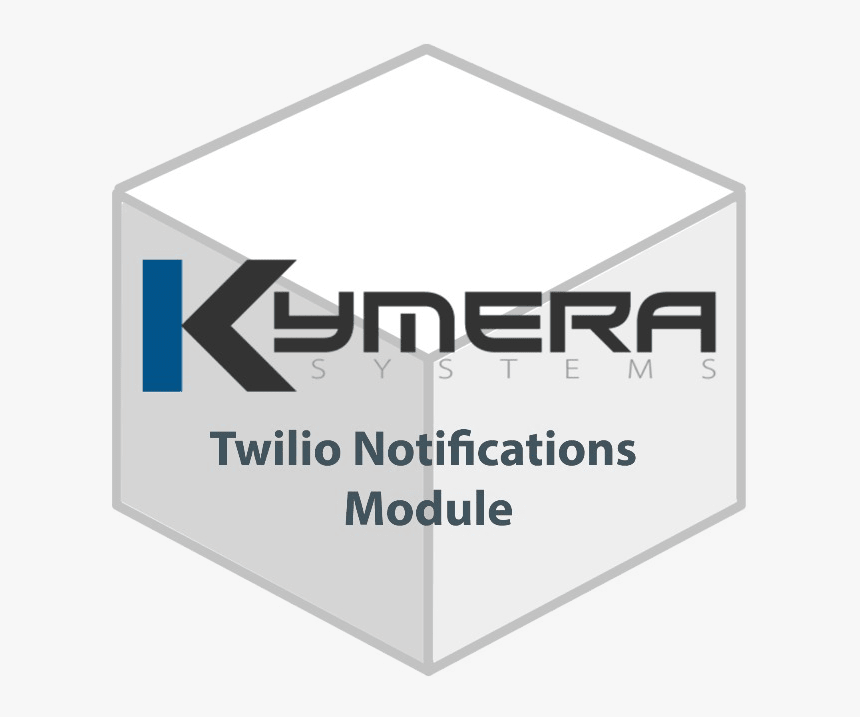 Kymera Cube Twilio Notifications Module - Sign, HD Png Download, Free Download