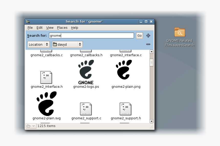 File - Nautilus-search - Gnome, HD Png Download, Free Download