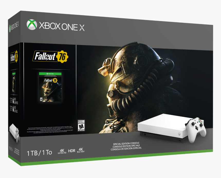 Xbox One X Fallout 76, HD Png Download, Free Download