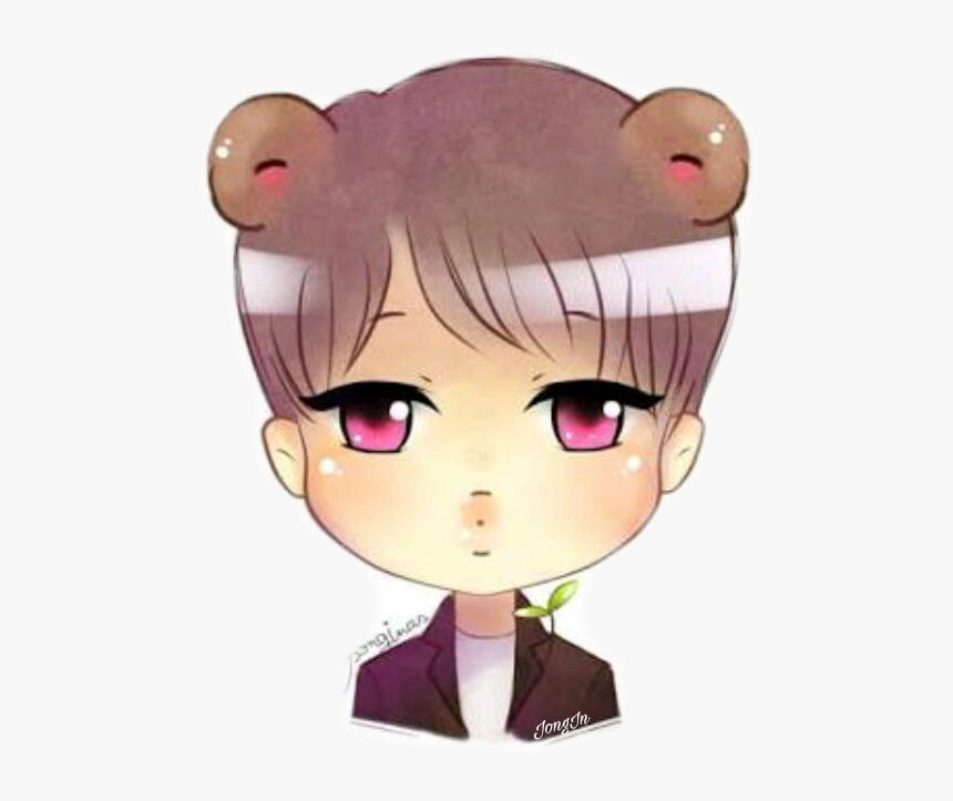 #kimjongin #jongin #exokai #exo - Cartoon, HD Png Download, Free Download