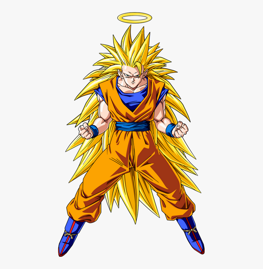 Desenhar O Goku Ssj 3, HD Png Download, Free Download