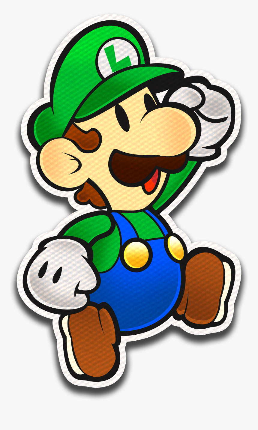 Paper Mario Color Splash Luigi, HD Png Download, Free Download