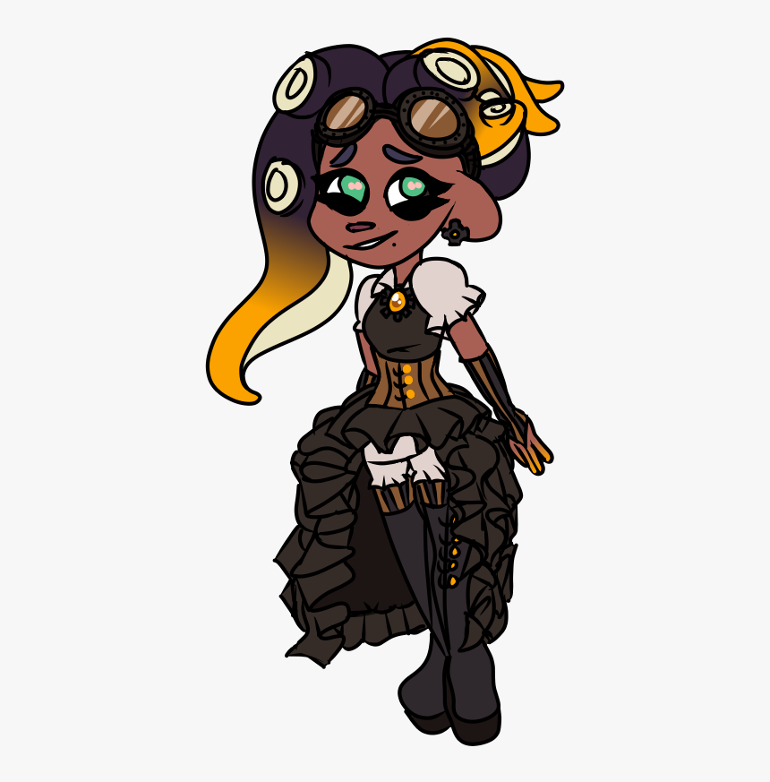 Steampunk Splatoon , Transparent Cartoons - Cartoon, HD Png Download, Free Download