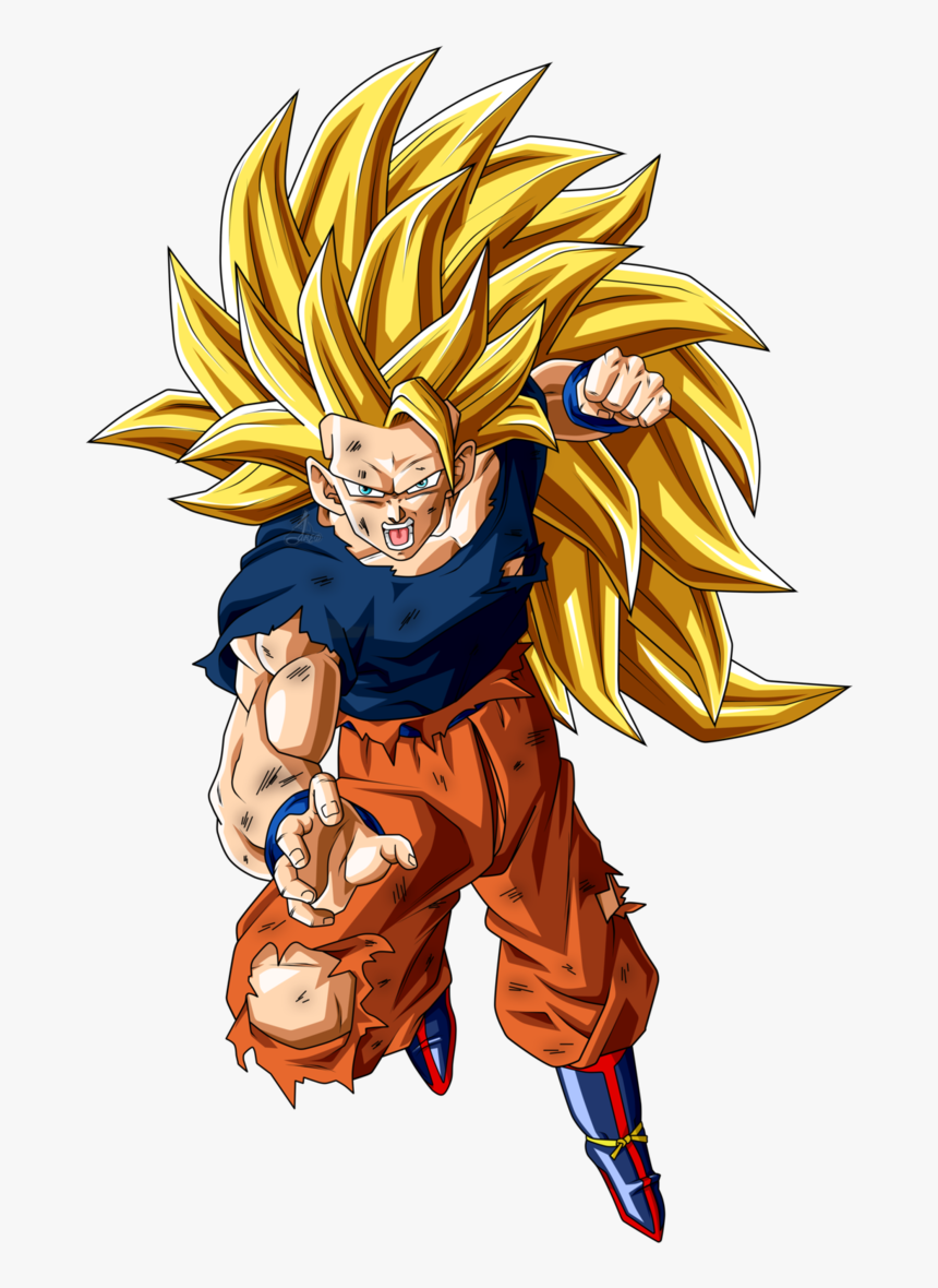 Goku Ssj Fase 3, HD Png Download, Free Download