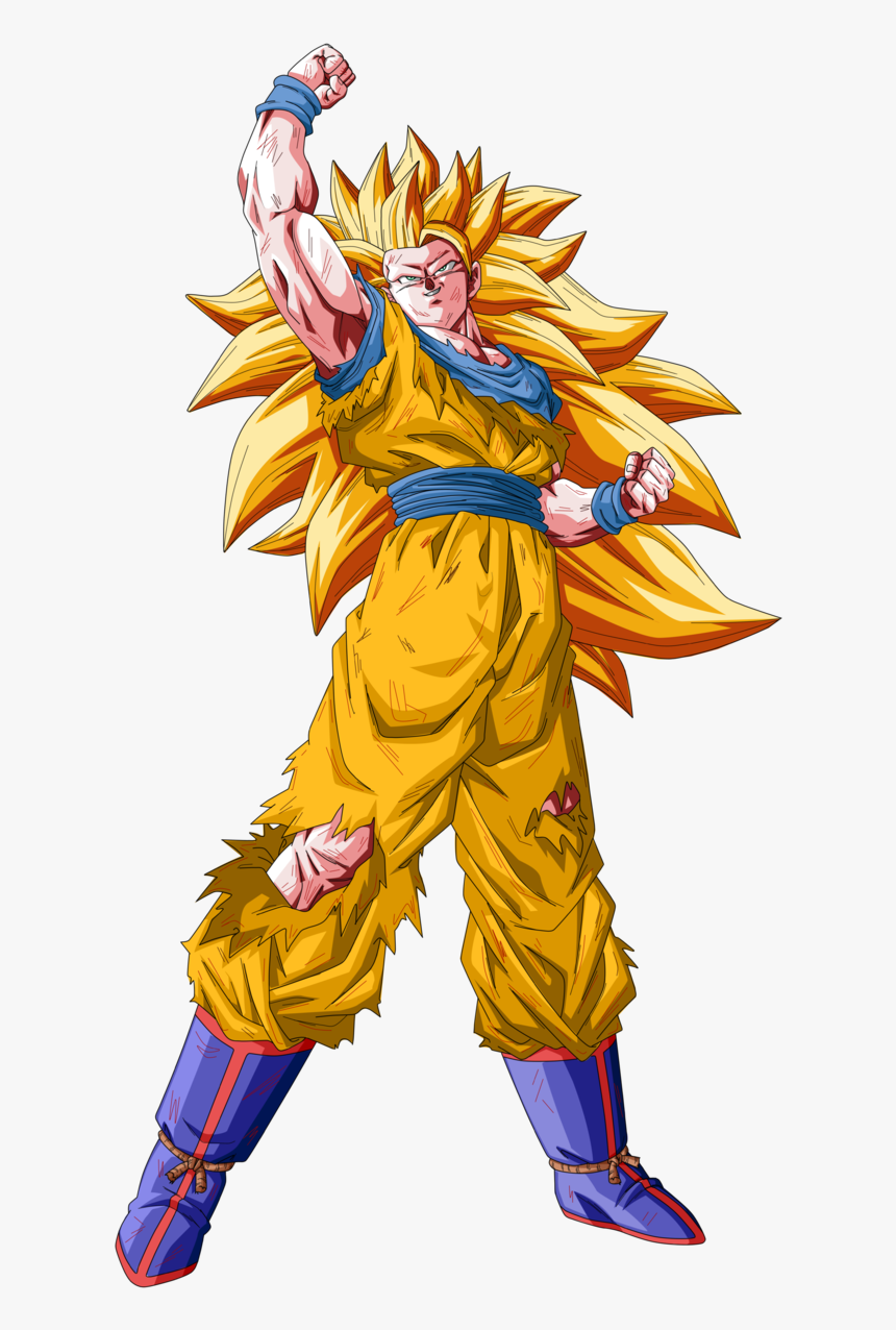 Ssj 3 Goku Dokkan, HD Png Download, Free Download