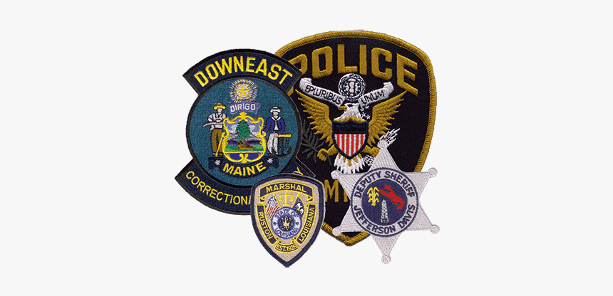Law Enforcement And Police Patches Custom Made - Badge, HD Png Download, Free Download