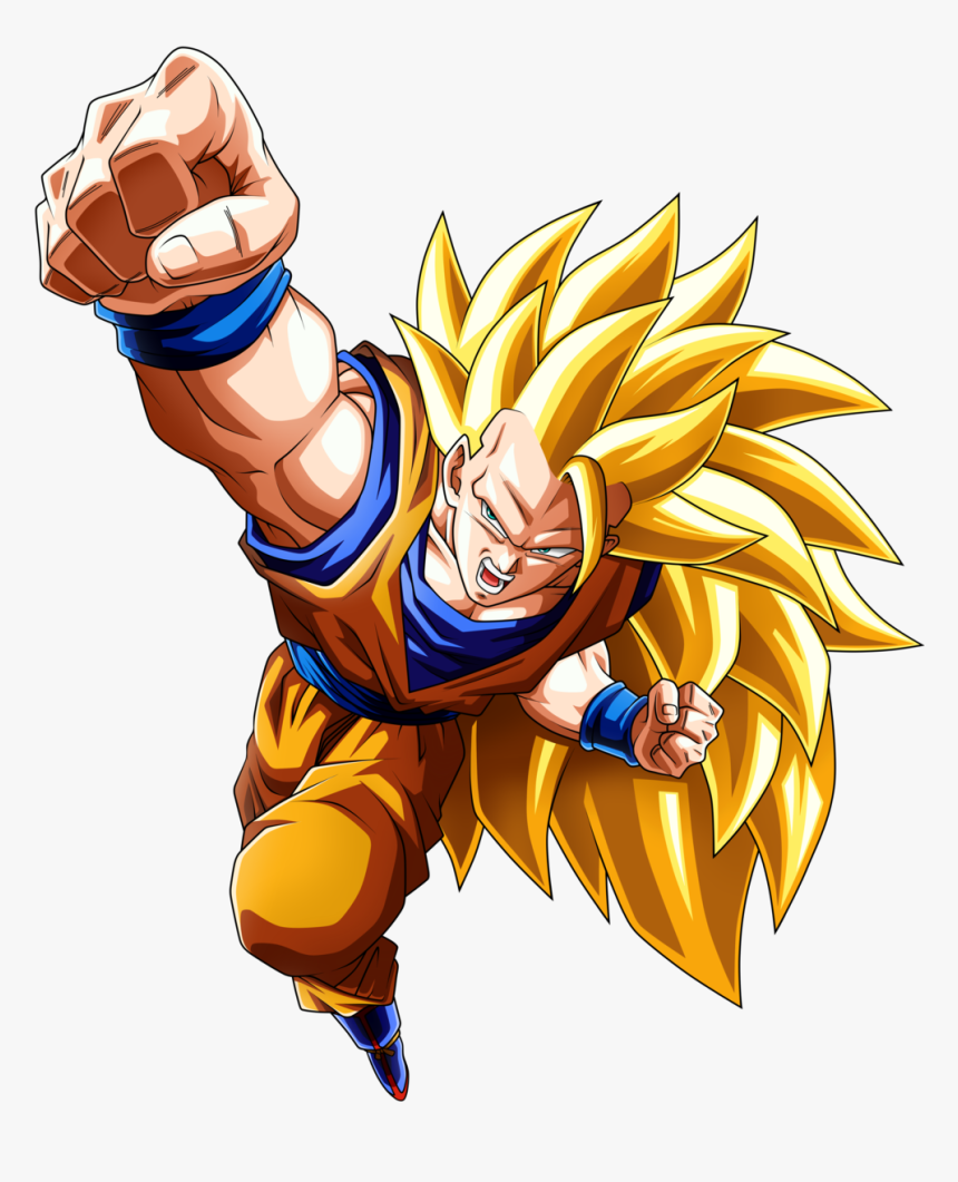 Son Goku Super Sayajin 3, HD Png Download, Free Download