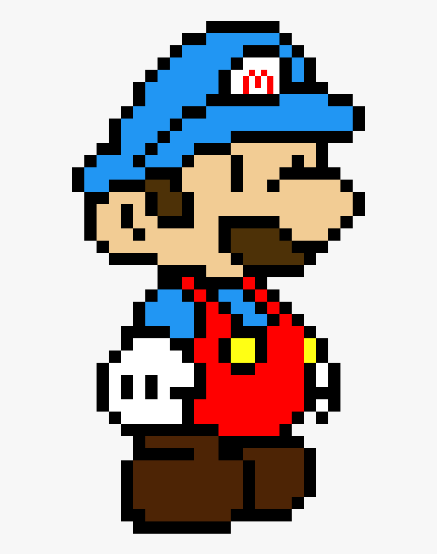 Pixel Art Super Mario, HD Png Download, Free Download