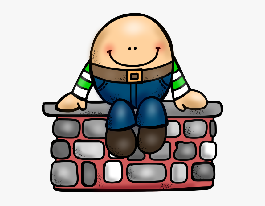 Humpty Dumpty Clipart , Png Download - Humpty Dumpty Nursery Rhyme Clipart, Transparent Png, Free Download