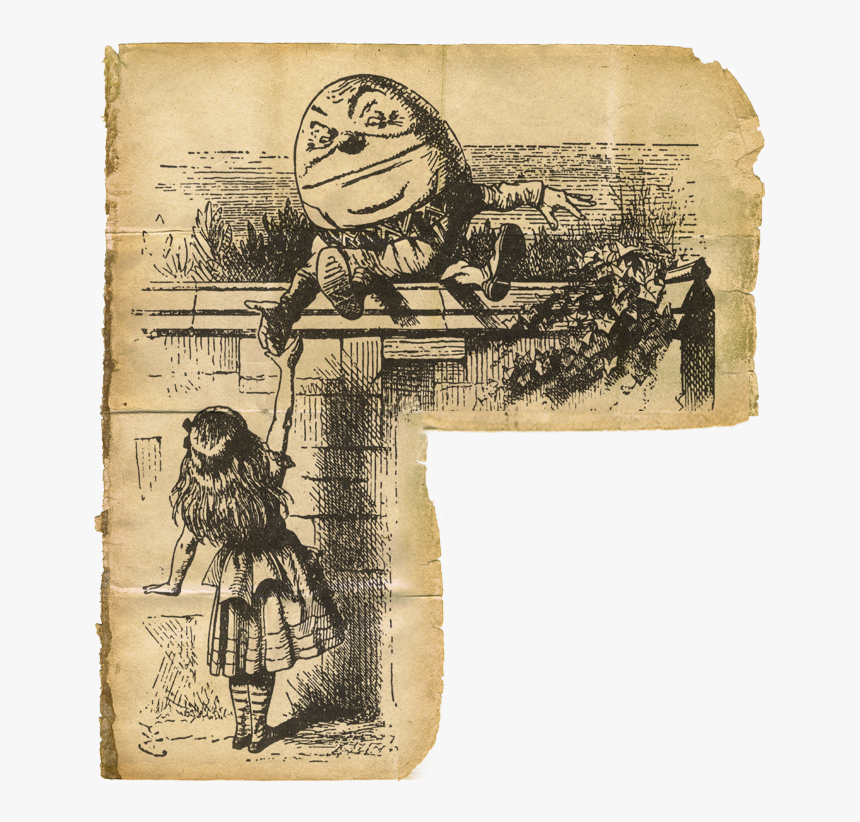 Alice In Wonderland Humpty Dumpty, HD Png Download, Free Download