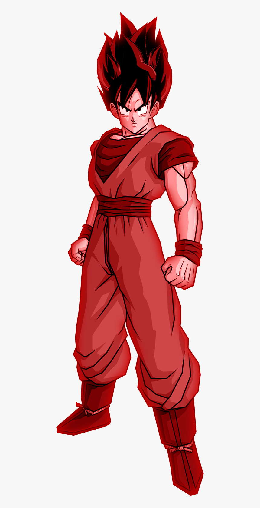 Thumb Image - Vegeta In Goku's Clothes, HD Png Download, Free Download