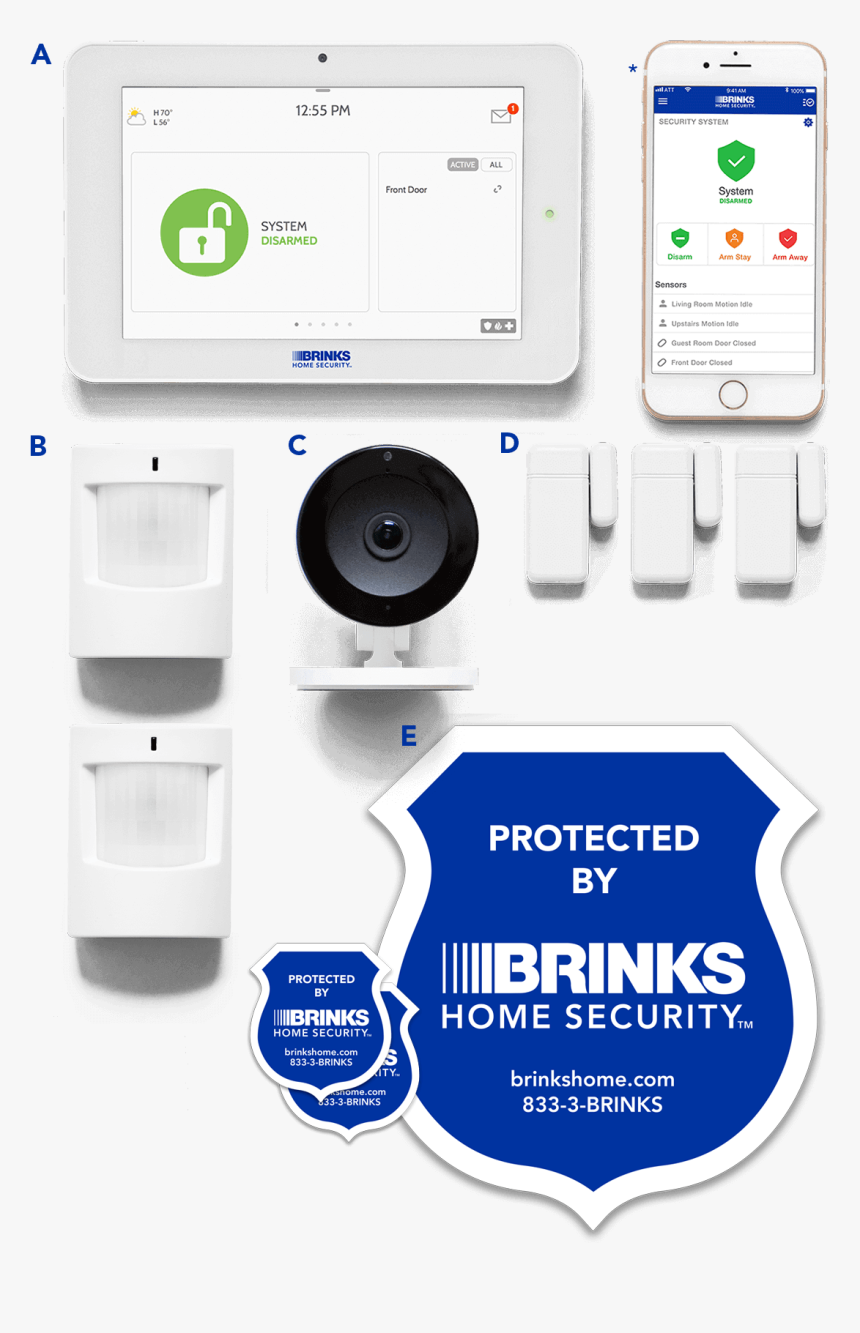 brinks home security cameras