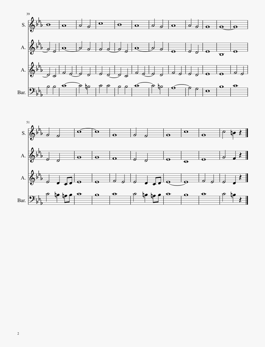 Dahil Sa Iyo Lead Sheet, HD Png Download, Free Download