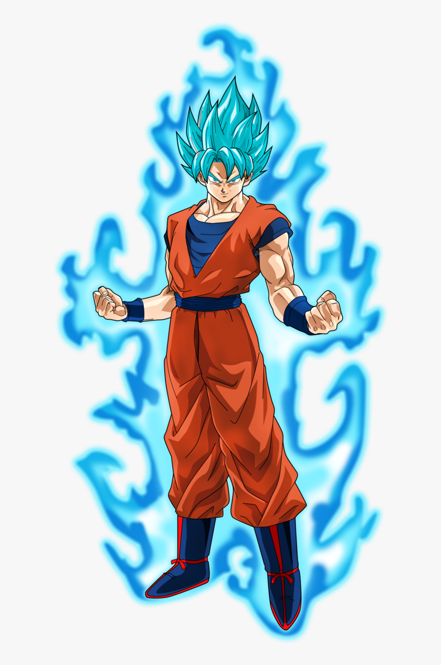 Goku Ssgss Power Up, HD Png Download, Free Download