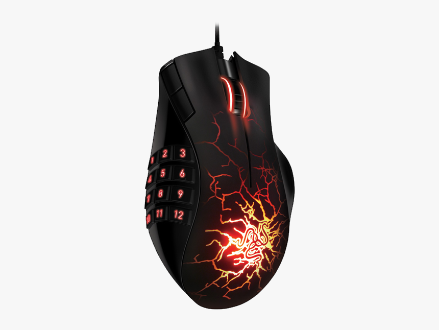 Razer Naga Molten Edition & Logitech G600, HD Png Download, Free Download