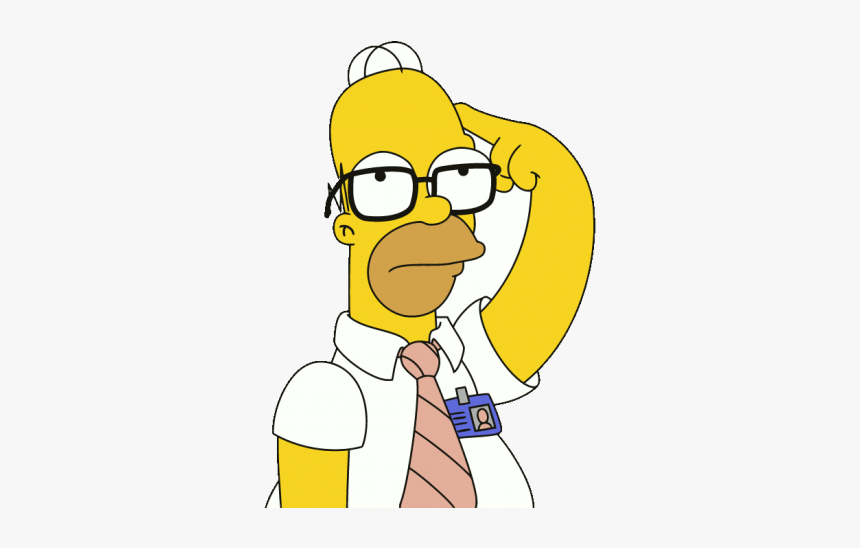 Homero Pensando Png, Transparent Png, Free Download