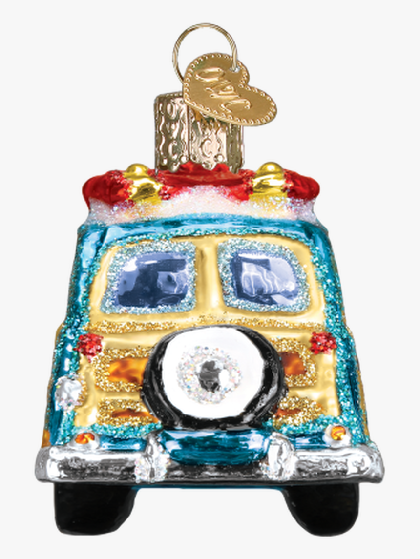 Old World Christmas Surfs Up Woody Station Wagon Ornament - Toy Vehicle, HD Png Download, Free Download