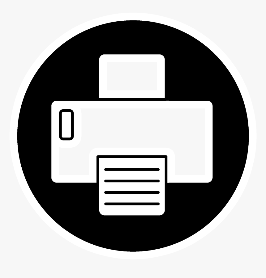 Icono Imprimir - Email Icon Inside Circle, HD Png Download, Free Download