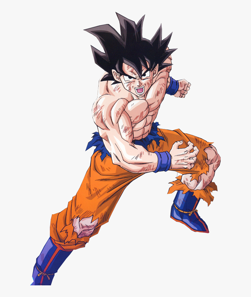 Goku Injured, HD Png Download - kindpng.