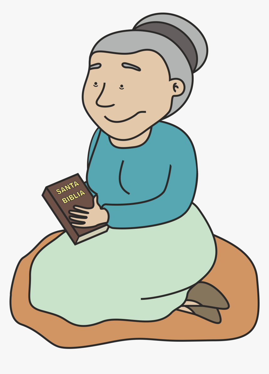 Abuela Orando Animado , Png Download - Abuela Orando, Transparent Png, Free Download