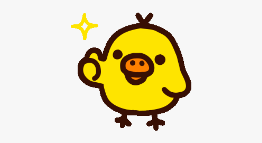kiiroitori #rilakkuma #soft #softbot #kawaii #cute - Cartoon, HD Png Download - kindpng