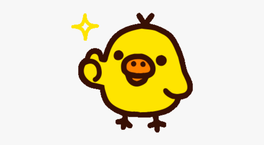 kiiroitori #rilakkuma #soft #softbot #kawaii #cute - Cartoon, HD Png  Download - kindpng