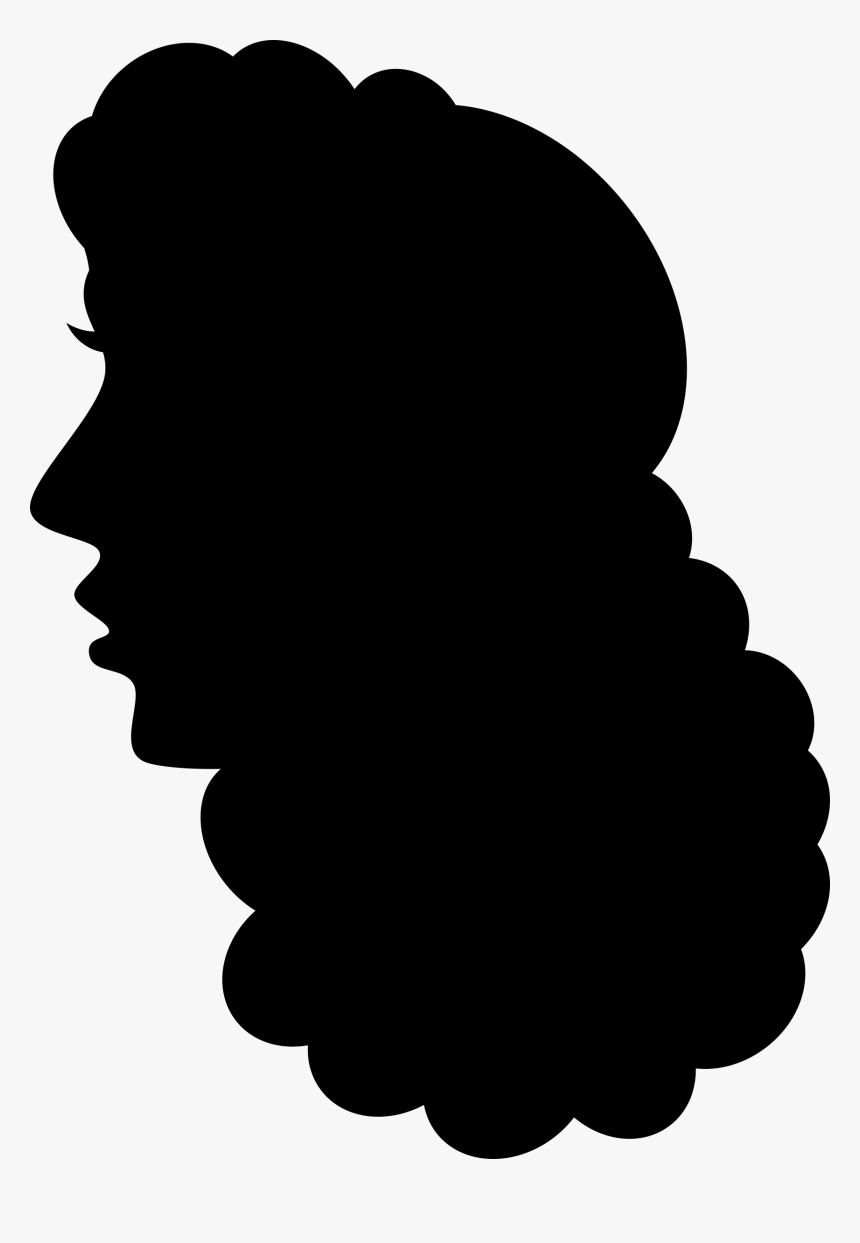 Silhouette Profile Transparent Woman , Png Download - Portable Network Graphics, Png Download, Free Download